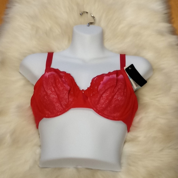 Wacoal Lace & Mesh Pinks Bra - Picture 9 of 16